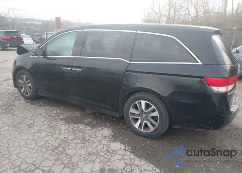 2014 Honda Odyssey Touring/Touring Elite из США, поврежденный, VIN 5FNRL5H93EB078358